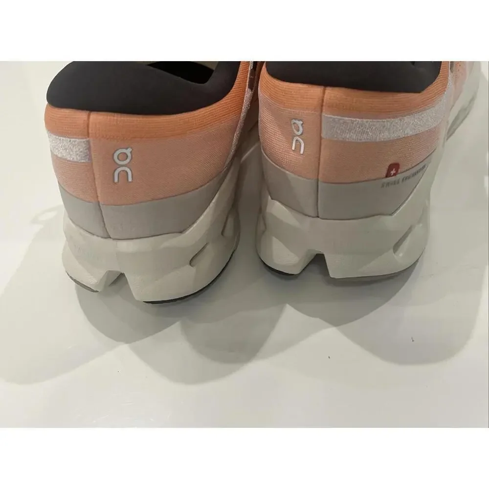 On Cloudsurfer 2 3MF10123126 Sneaker Mens 8 Tangerine Ivory Running Shoes 11.5